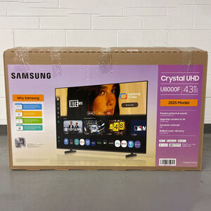 Samsung - 43" Class U8000F LED 4K UHD Smart Tizen TV (Open Box Good Condition), , hires