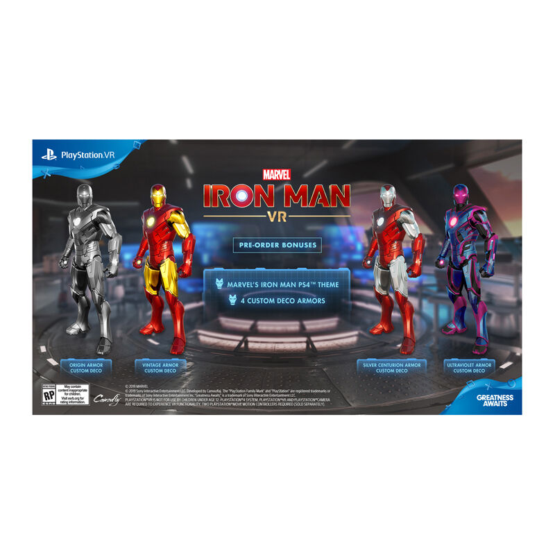 Uitgaven Meenemen Relatieve grootte Marvel's Iron Man VR for PS4 (VR Headset Kit and PS Move controllers  required) | P.C. Richard & Son