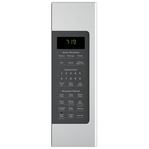 GE 30 in. 1.9 cu. ft. 1000W Over-the-Range Microwave with 400 CFM & Sensor Cooking - Stainless Steel, Stainless Steel, hires