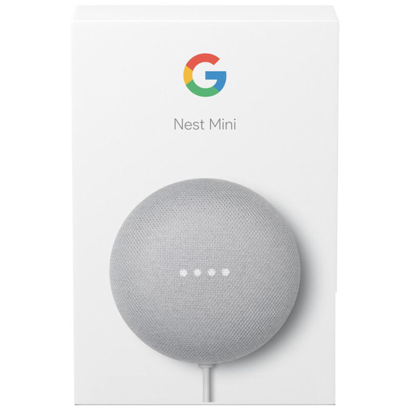  Google Nest Mini 2nd Generation Chalk (Bluetooth