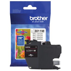 Brother LC3011 Series Magenta Cartridge, , hires