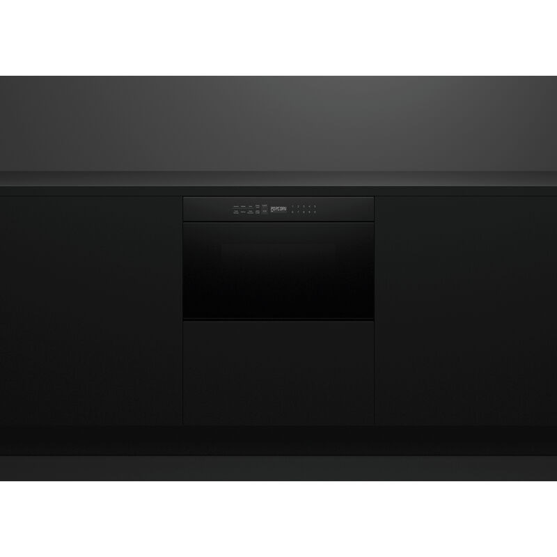 Fisher & Paykel Series 7 24 in. 1.2 cu. ft. Microwave Drawer with 10 Power Levels & Sensor Cooking Controls - Black Glass, , hires