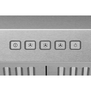XO 30 in. Standard Style Range Hood with 3 Speed Settings, 400 CFM & 1 LED Light - Stainless Steel, , hires