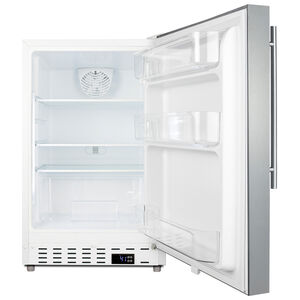 Summit 21 in. 3.5 cu. ft. Undercounter Refrigerator - Stainless Steel, , hires