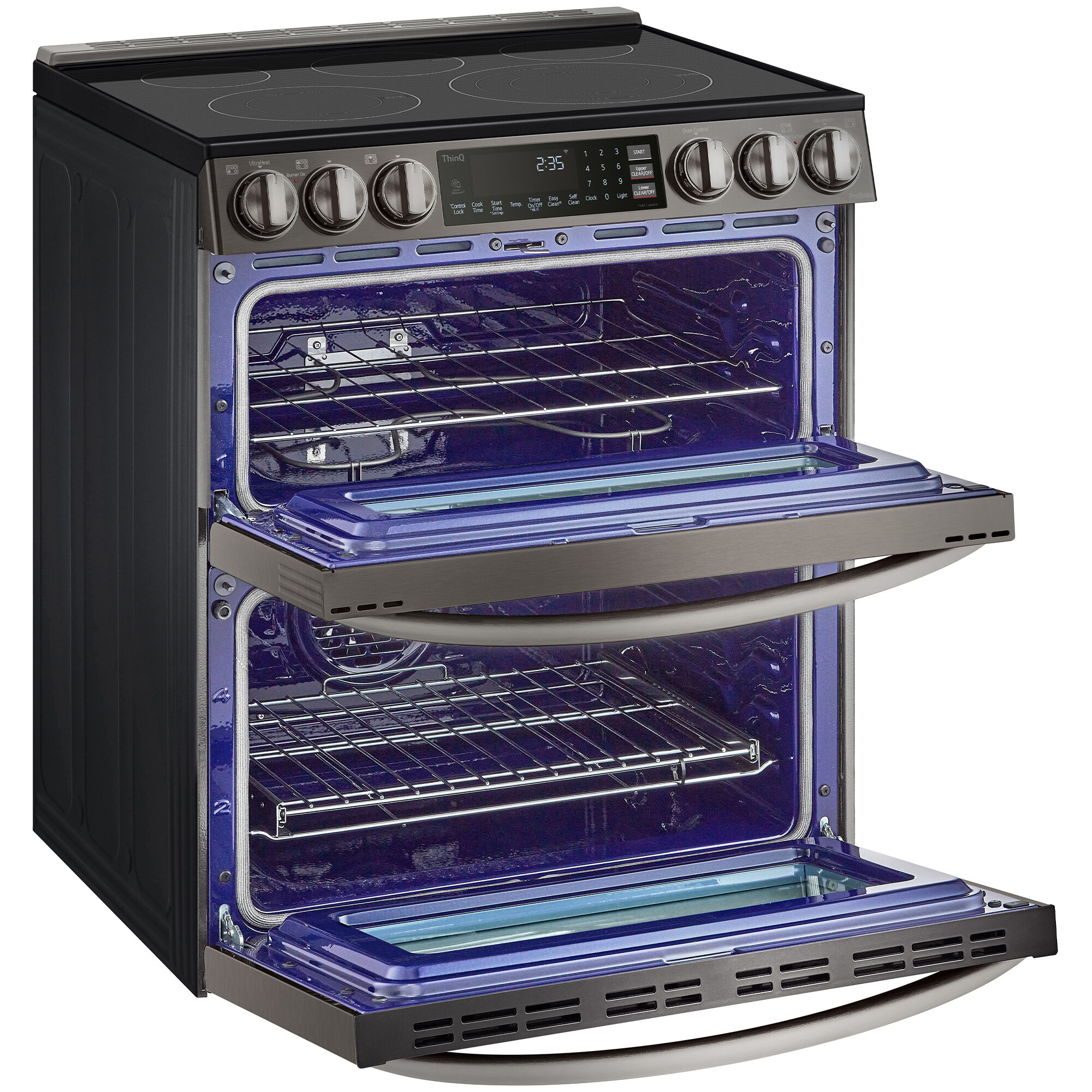 36 double oven electric range sale