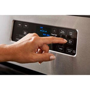 Whirlpool 30 in. 5.1 cu. ft. Gas Range with 5 Sealed Burners - Stainless Steel, Stainless Steel, hires