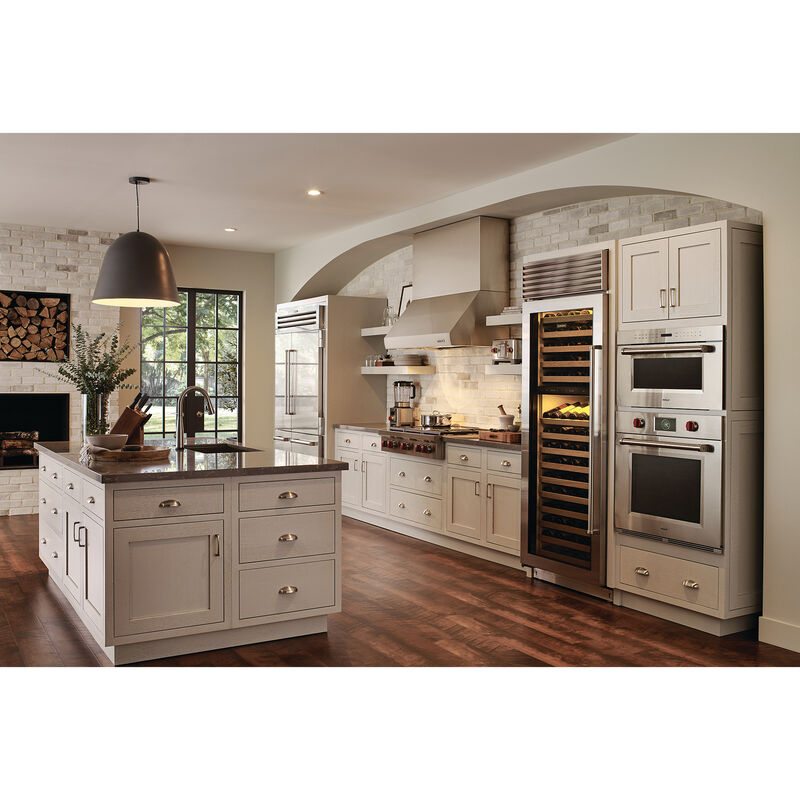 Sub-Zero Pro 48 in. 30.4 cu. ft. Built-In Smart Counter Depth 6-Door Side-by-Side Refrigerator with Ice Maker - Stainless Steel, , hires
