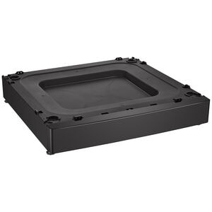LG ADA Compliant Laundry Pedestal Riser for Washer - Black Steel, Black Steel, hires