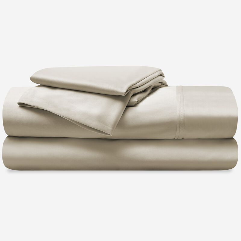 BEDGEAR Dri-Tec Queen Sheets (Ideal for Adj. Bases) - Medium Beige, , hires