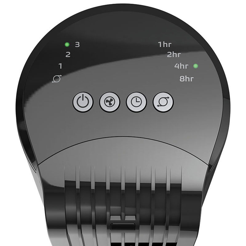 Lasko 32 in. Oscillating Tower Fan with 3 Speed Settings & Remote Control - Black, , hires