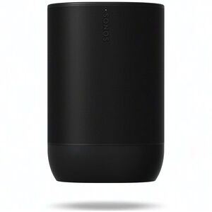 Sonos Move 2 Portable Bluetooth Speaker - Black, Black, hires