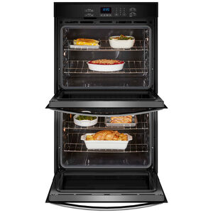Whirlpool 30 in. 10 cu. ft. Top Control Electric Double Wall Oven - Stainless Steel, , hires