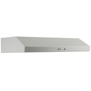 Zephyr Cyclone Series 30 in. Standard Style Range Hood with 3 Speed Settings, 600 CFM & 2 LED Lights - White, White, hires