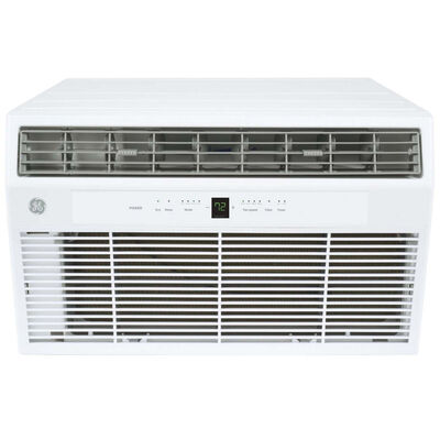 GE 12,000 BTU Through-the-Wall Air Conditioner with 3 Fan Speeds, Sleep Mode & Remote Control - White | AKCQ12DCJ
