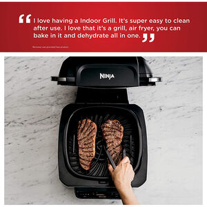 Ninja Foodi 5-in-1 Indoor Electric Grill with 4-qt. Air Fryer, , hires