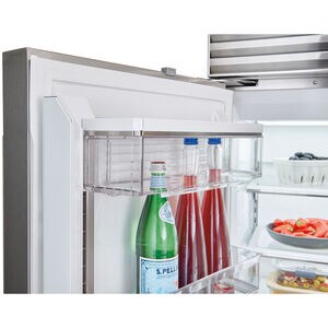 Sub-Zero Classic Series 48 in. Built-In 28.9 cu. ft. Smart Counter Depth French Door Refrigerator with Tubular Handles - Stainless Steel, , hires