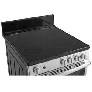 GE 24 in. 2.9 cu. ft. Electric Range with Smoothtop Burners - Stainless Steel, , hires