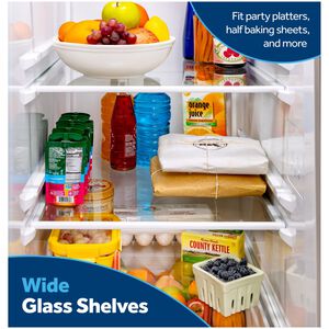 GE 36 in. 27.9 cu. ft. Side-by-Side Refrigerator with Ice & Water Dispenser - Black, , hires