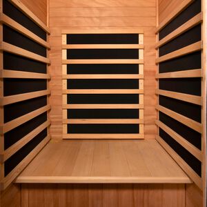 EZLife Solo 1 - Person Low EMF Infrared Sauna w/Red Light, , hires