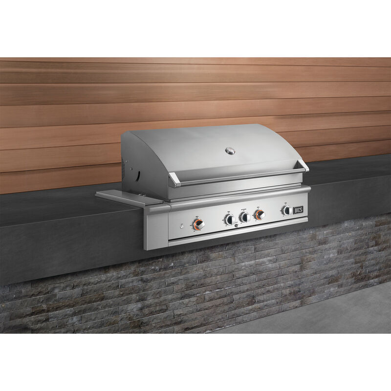 DCS Series 9 48 in. 3-Burner Built-In Liquid Propane Gas Grill with Rotisserie, Sear Burner & Smoke Box - Stainless Steel, , hires