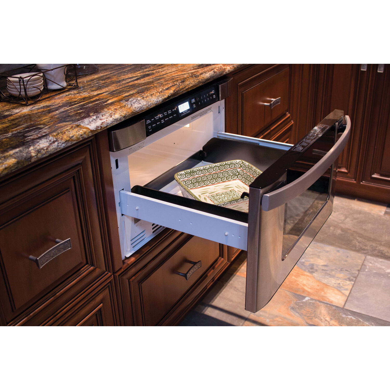 Sharp 24 in. 1.2 cu. ft. 950W Low Profile Drawer Microwave with