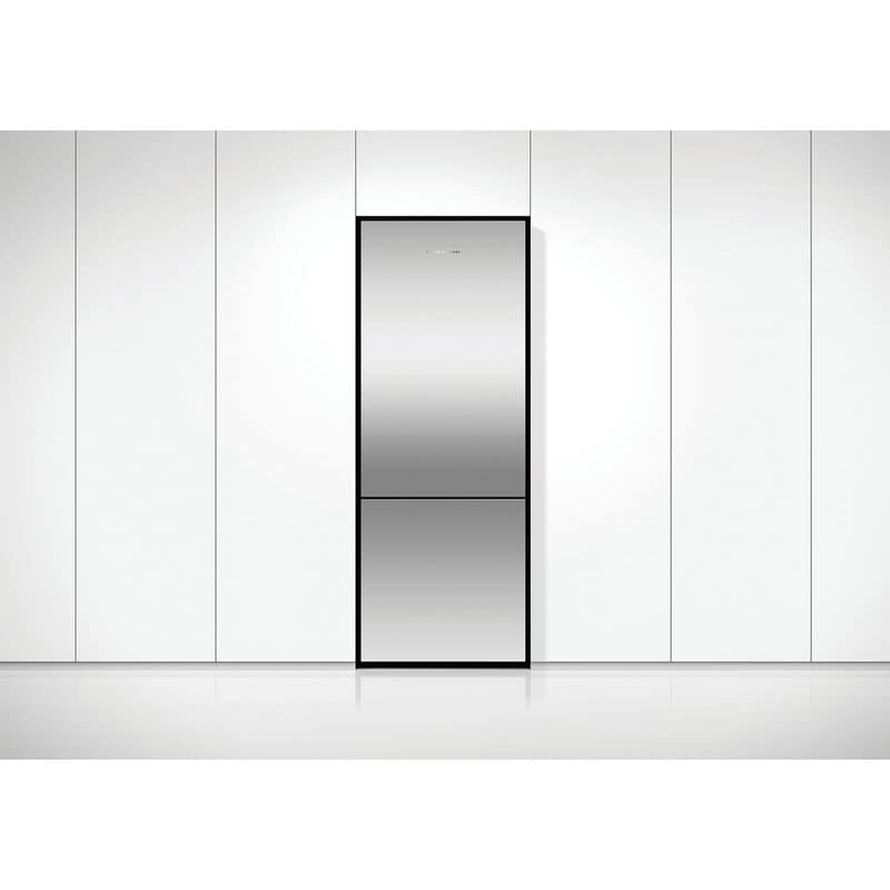 Fisher & Paykel Series 5 25 in. 13.5 cu. ft. Left-Hinged Smart Counter Depth Bottom Freezer Refrigerator - Stainless Steel, , hires