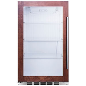Summit 19 in. Built-In/Freestanding 3.1 cu. ft. Compact Beverage Center with Adjustable Shelves - Custom Panel Ready, , hires