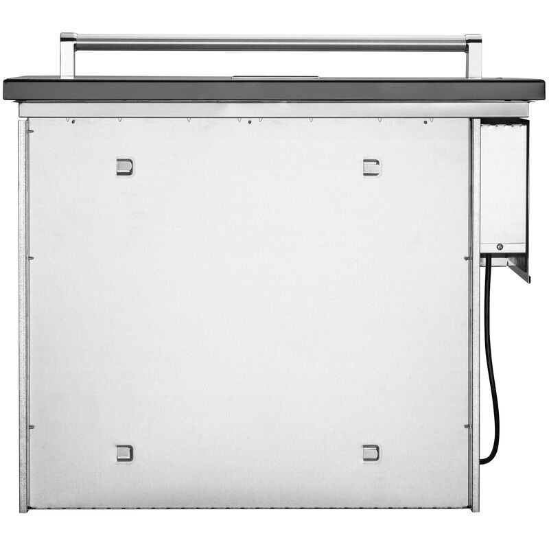 KitchenAid 30 in. 1.5 cu. ft. Warming Drawer with Humidity Control - Black Stainless, , hires