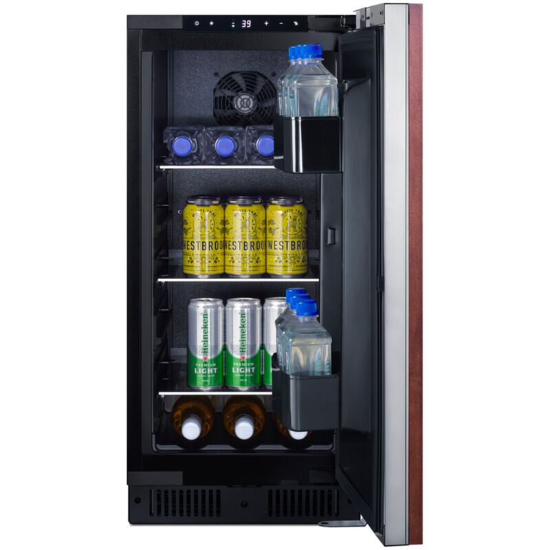 Summit 15 in. 2.2 cu. ft. Right-Hinged Undercounter Refrigerator - Custom Panel Ready, , hires