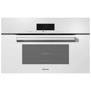 Miele VitroLine Series 30 in. 1.5 cu. ft. Electric Smart Wall Oven with Standard Convection & Manual Clean - Brilliant White, , hires