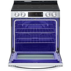 LG 30 in. 6.3 cu. ft. Smart Slide-In Electric Range with Radiant Burners - PrintProof Stainless Steel, , hires