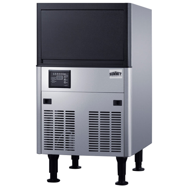 Summit 20 in. Commercial-Use Ice Maker with 33 lb. Ice Storage, Auto-Defrost & Digital Control - Stainless Steel, , hires