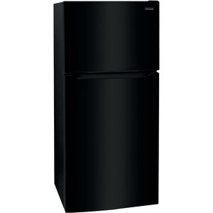 Frigidaire 30 in. 20 cu. ft. Garage Ready Top Freezer Refrigerator - Black, Black, hires