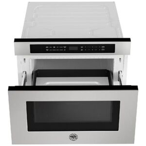 Bertazzoni Professional Series 24 in. 1.2 cu. ft. 1000W Drawer Microwave - Stainless Steel, , hires