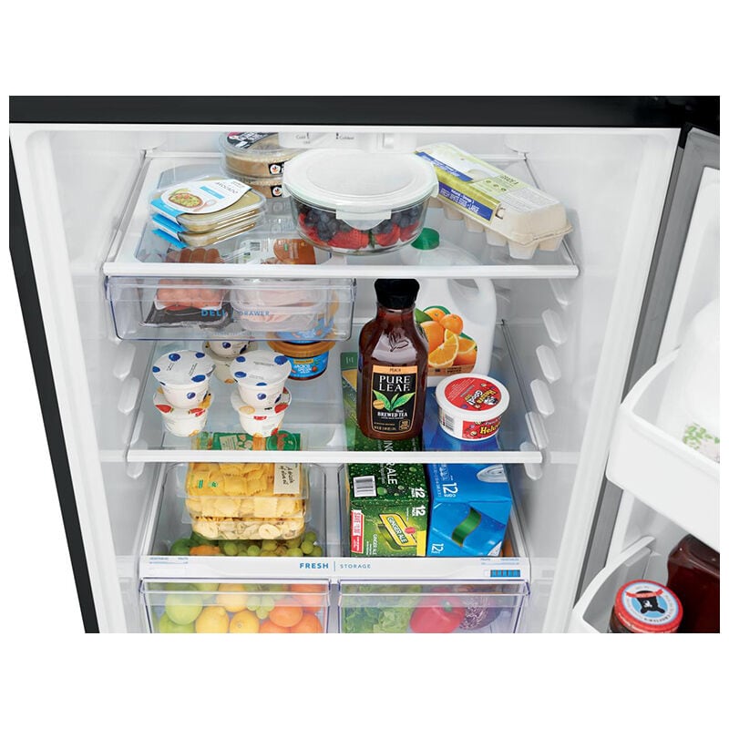 Frigidaire 30 in. 18.3 cu. ft. Energy Star Garage-Ready Top Freezer Refrigerator - Stainless Steel, Stainless Steel, hires