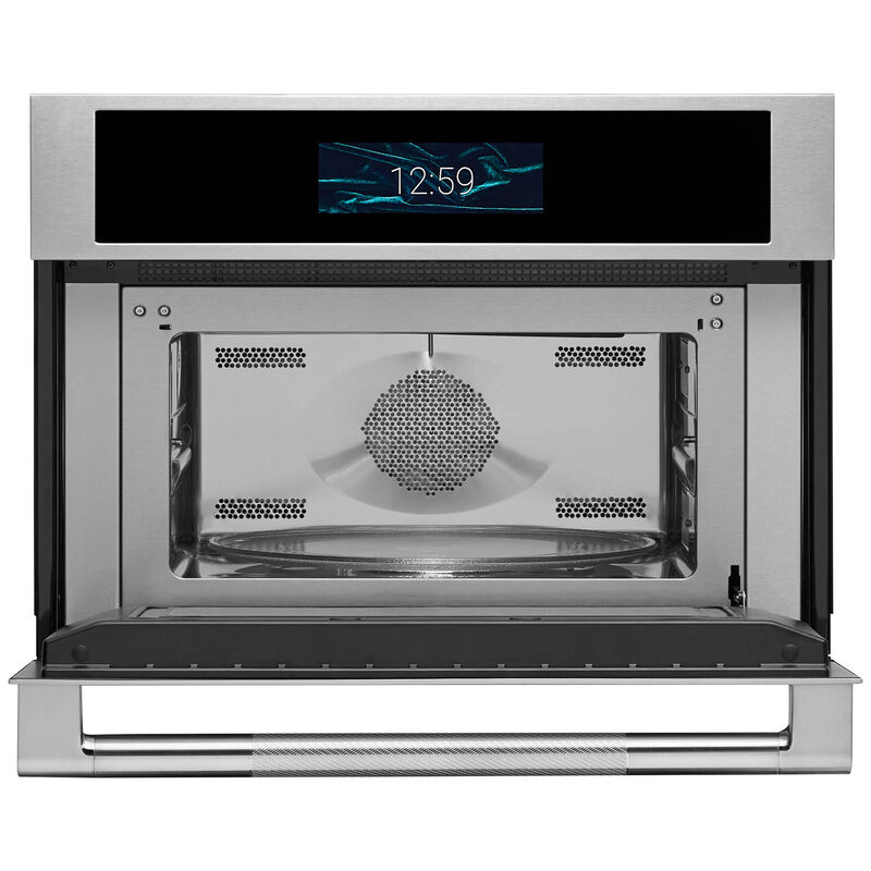 JennAir Rise 27 in. 1.4 cu. ft. Smart Speed Electric Single Wall Oven with Standard Convection & Sensor Cooking- Stainless Steel, , hires