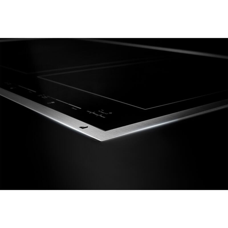 JennAir Lustre Stainless 24 in. 4-Burner Induction Cooktop with Simmer Burner & Power Burner - Stainless Steel, , hires