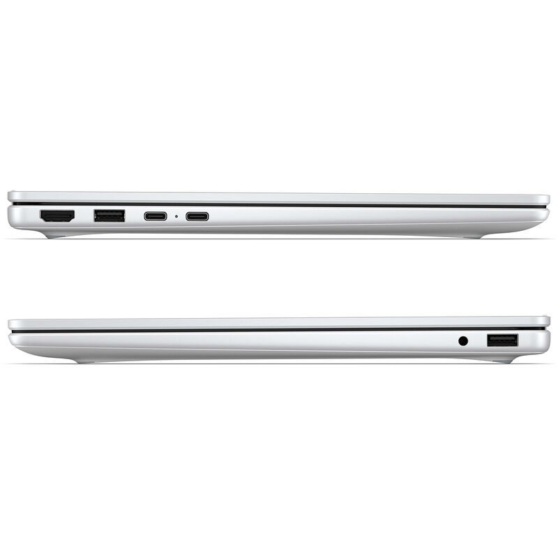 HP OmniBook 3 14 in. Touch Screen Notebook with Copilot, AMD Ryzen 3 30, 2.4 GHz, 4-Core CPU, AMD Radeon 610M GPU, 8 GB RAM, 512 GB SSD, up to 12 Hrs. of Battery Life & Windows 11 Home - Glacier Silver, , hires