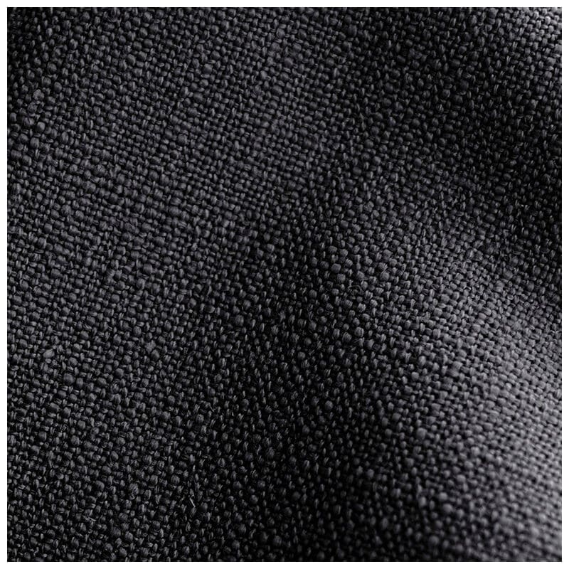 Skyline Furniture Nail Button Twin Size Bed in Linen - Black, Black, hires