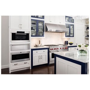 Wolf 30 in. 1.2 cu. ft. 950W Drawer Microwave with Sensor Cooking - Stainless Steel, , hires