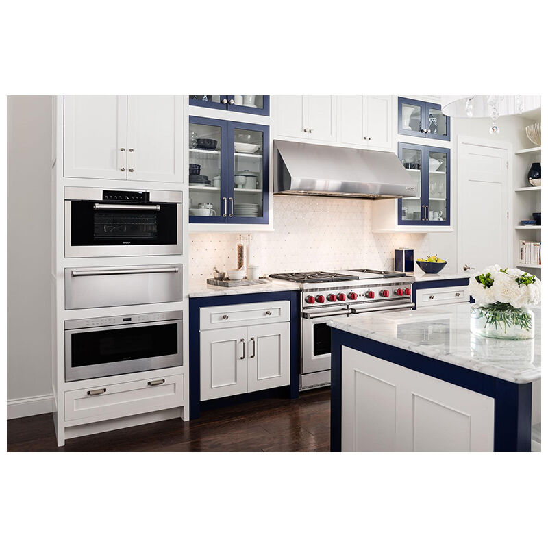 Wolf 30 in. 1.2 cu. ft. 950W Drawer Microwave with Sensor Cooking - Stainless Steel, , hires