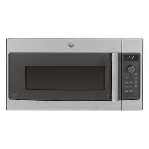 GE Profile 30" 1.7 Cu. Ft. Over-the-Range Microwave with 10 Power Levels, 300 CFM & Sensor Cooking Controls - Stainless Steel, , hires