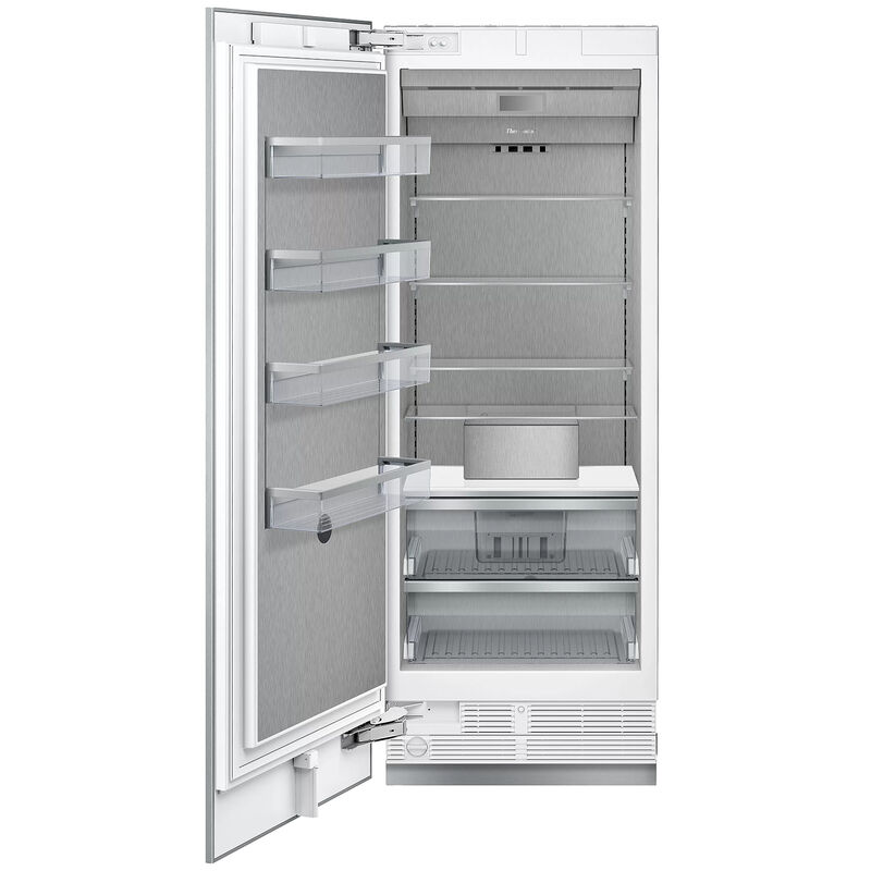 Thermador 30 in. 15.8 cu. ft. Built-In Smart Double-Drawers Upright Freezer with Ice-Maker & Adjustable Shelves - Custom Panel Ready, , hires