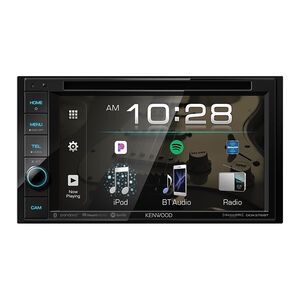 Kenwood 6.2" Touchscreen In-Dash DVD/CD/AM/FM Bluetooth Multimedia Car Receiver with Clear Resistive Touch Panel, , hires