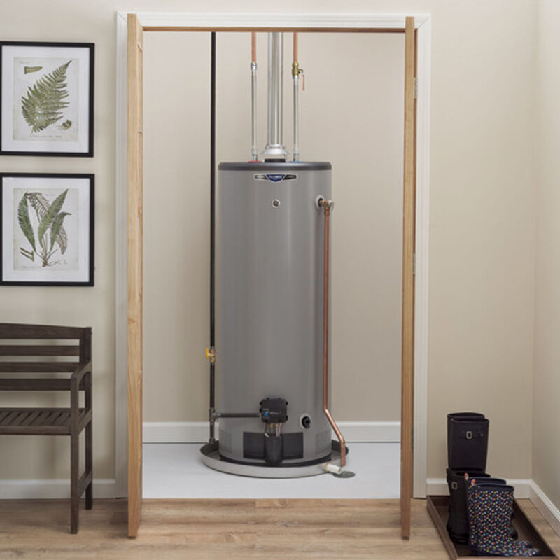 GE RealMax Choice LP Gas 40 Gallon Tall Water Heater with 8-Year Parts Warranty, , hires