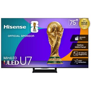 Hisense - 75" Class U7 Series ULED Mini-LED 4K UHD Smart Google TV, , hires