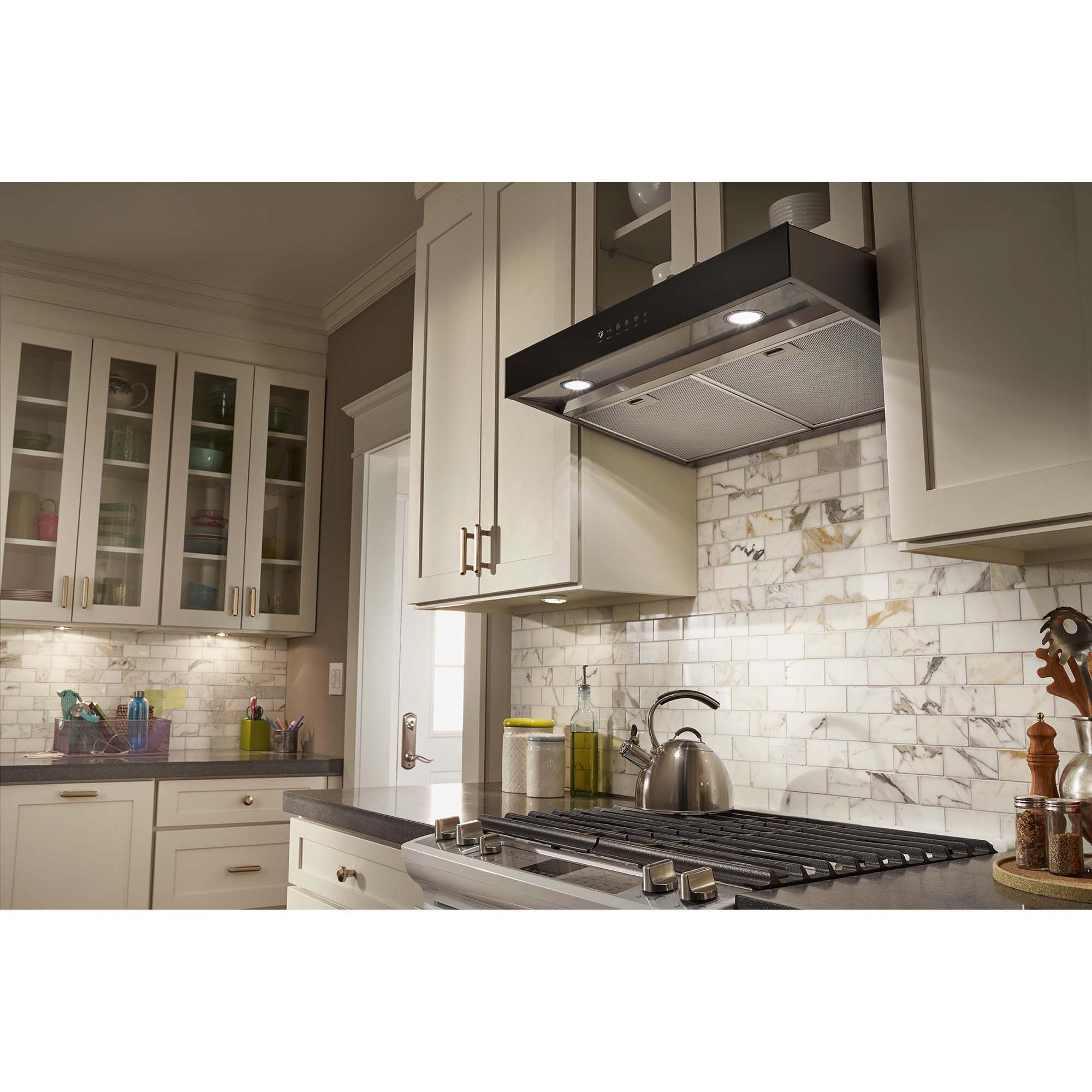 Whirlpool vented sale range hood