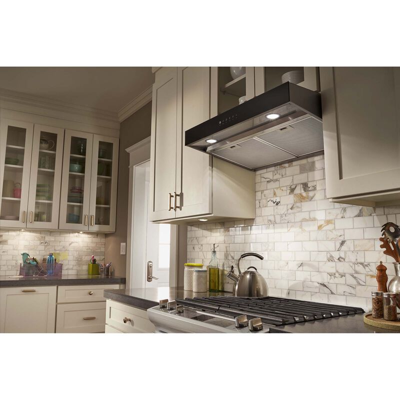 Whirlpool Wall Mount Range Hood with 3-Speed Fan