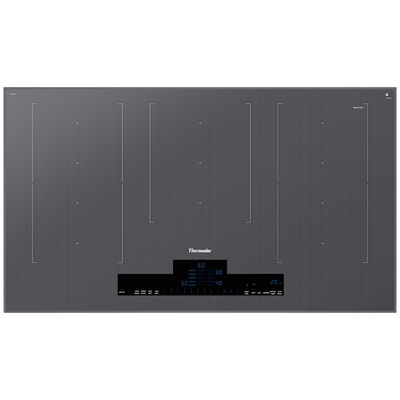 Thermador Masterpiece Series 36 in. Induction 5-Burner Smart Cooktop - Silver Mirror | CIT367YM