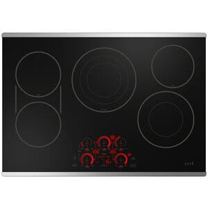 Cafe 30 in. 5-Burner Smart Electric Cooktop with Simmer Burner & Power Burner - Stainless Steel, , hires